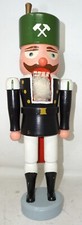 Nussknacker Bergmann Erzgebirge DDR 40 cm Weihnachtsdekoration ALT /P8.7/3