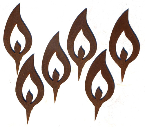 Rost flammen stecker - rost,
