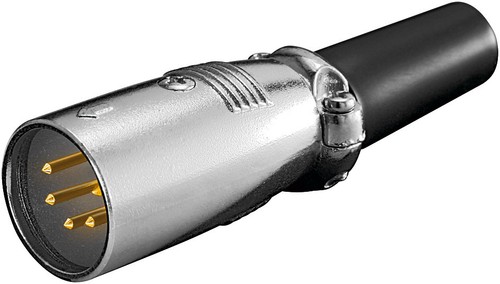 Mikrofonstecker polig - mikrofonstecker,, 5-polig