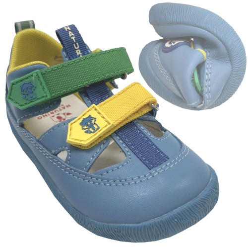 Leder halbsandale - leder, /