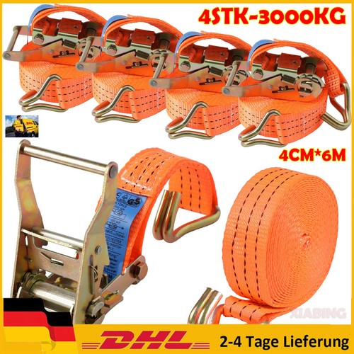 20x spanngurte mit ratsche - 20x,
