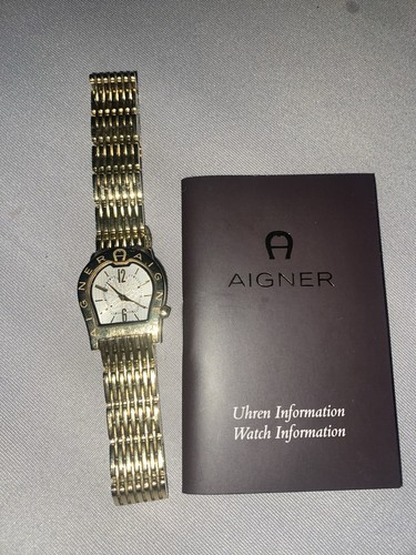 Aigner damenuhr vergoldet - aigner,