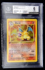Pokemon Glurak Holo 1. Edition