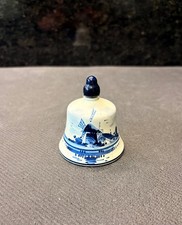 Delft Porzellan Glocke blau