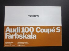 Audi 100 coupe farbskala - s,