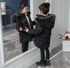 Kinder Mädchen Winter Dicker