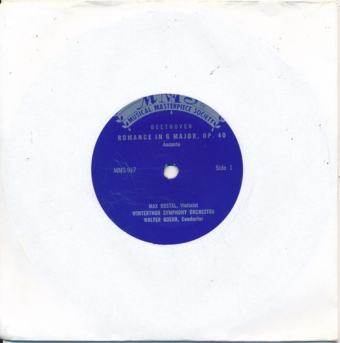 Beethoven romance major - g,