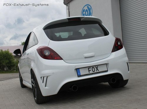 Duplex sportauspuff opel - ,