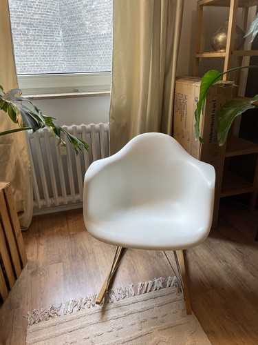 Vitra eames rar - stuhl,, weiß