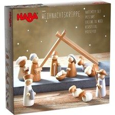 HABA 304685 Weihnachtskrippe 12-teilig