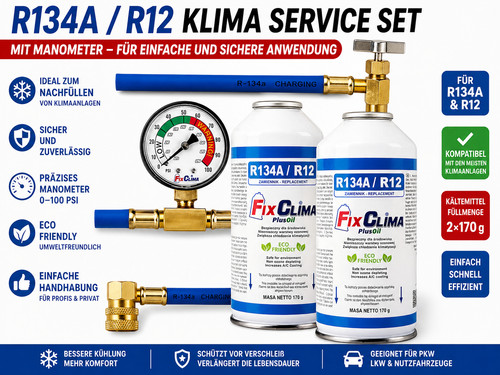 Fixclima dosen kältemittel - 2x,
