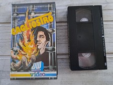 VHS CASSETTE CAGLIOSTRO UW VIDEO 3304 ITALO CINEMA NO GLASBOX VIDEO RARITÄT