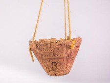 Blumenampel "Burg", Keramik