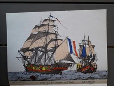 KONVOLUT 4 BILDER PELLERIN AUF BOOTEN