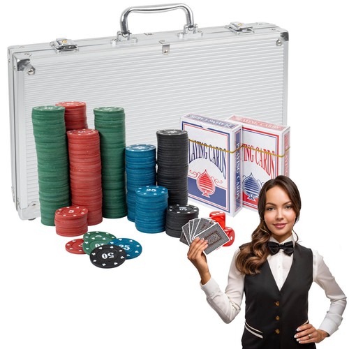 Pokerkoffer 300 pokerchips - pokerkoffer,