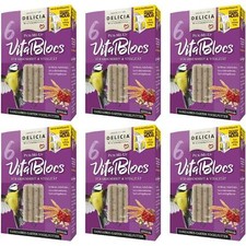 Delicia PICK-ME-UP VitaBloc Wildvogelfutter Energiefutter, 6x 6er Pack