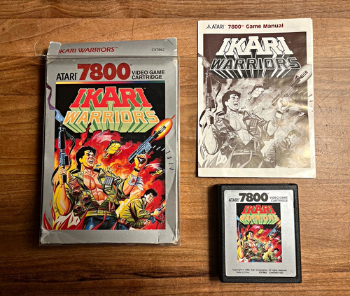 Atari 7800 ikari - +++,