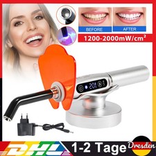 Zahnarzt Polymerisationslampe LED Dental Curing Lampe Cordless Licht UV Härtung