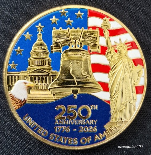 Souvenir coin 250th - souvenir,