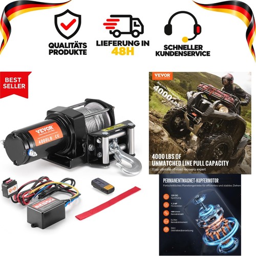 Vevor elektrische seilwinde - vevor,