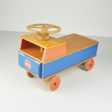 Original Schowanek Holzspielzeug - Lastwagen - LKW - Laster - Vintage - Auto
