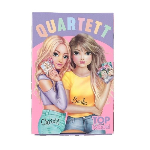 Topmodel quartett spielkarten - quartett,