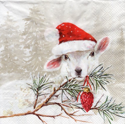 Servietten winterwald - servietten~,