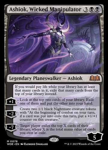 Ashiok wicked manipulator - wicked,