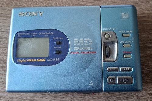 Sony minidisc recorder r35 - sony, mz-r35