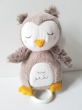 Pusblu Eule Spieluhr Musik Baby Vogel Stofftier Kuscheltier Plüschtier