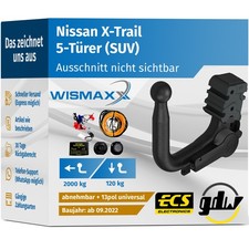 ANHÄNGERKUPPLUNG für Nissan