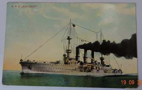 Deutsches kriegsschiff - ak,