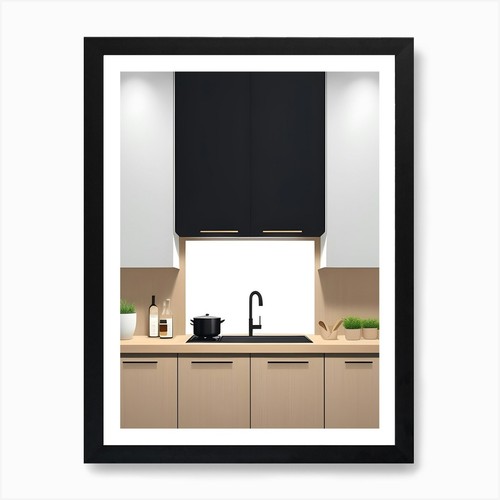 Ikea küche kunstdruck gerahmt - kunstdruck,