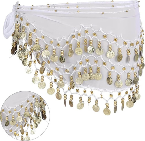 Chiffon hüfttuch damen - chiffon, hüfttuch,