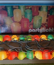 Narva DDR Partylichterkette, Bunt, Funktioniert Ovp 16 Teilig