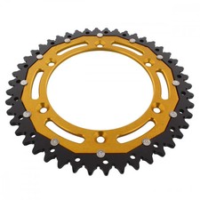 Kettenrad Alu gold 46-Zähne