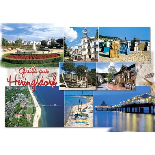 Heringsdorf usedom postkarte - heringsdorf,