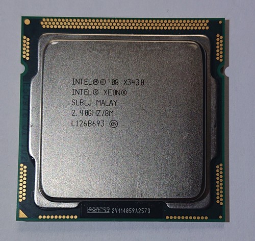 Intel xeon x3430 - x, 2,40