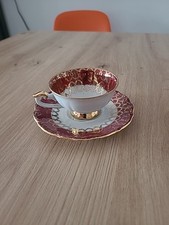 RW Bavaria Tasse+Untertasse Goldrand, sehr gut erhalten