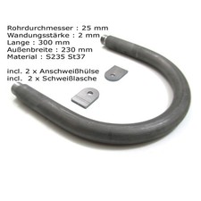 Cafe Racer Loop Ø25x2 Breite