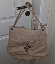 Damenhandtasche  cremefarben 
