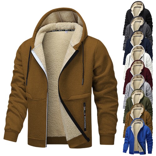 Herren fleece hoodie jacket - herren,