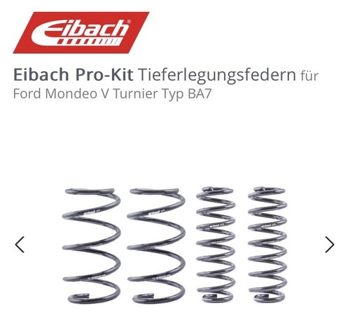 Eibach tieferlegungsfedern - eibach,