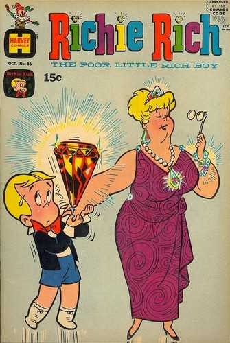 Richie rich vf nm - richie, (1969)
