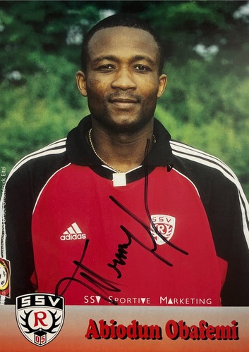 Autogramm abiodun obafemi - abiodun,