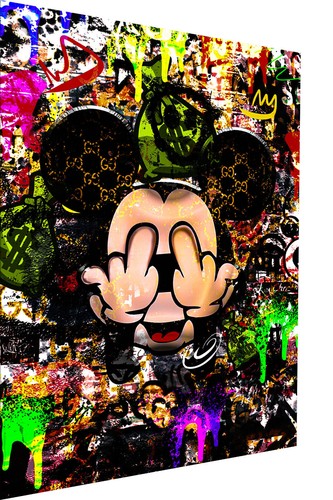 Leinwand bilder micky maus - micky,