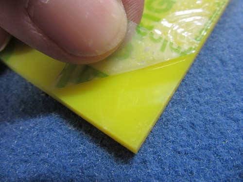 Plexiglas farbig gelb 4mm - gelb,