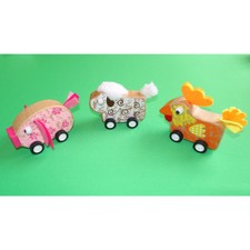 HOLZSPIELZEUG ROLLTIER #