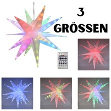 LED Adventsstern wetterfest