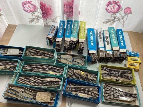Märklin gleise konvolut - m-gleise,